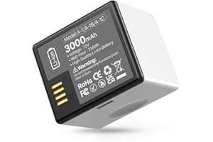 JDIRLDL 3000mAh Battery for Arlo Pro Replacement Battery Compatible with Arlo Pro Arlo Pro 2 Camera VMA4400 VMC4030 VMS3230 VM4030 VM4030P Li-ion Rechargeable Batteries 1-Pack