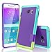 Galaxy Note 5 Case, TILL(TM) Ultra Slim 3 Color Hybrid Impact Anti-slip Shockproof Soft TPU Hard PC Bumper Extra Front Raised Lip Case Cover for Samsung Galaxy Note 5 V SM-N920 [Purple]
