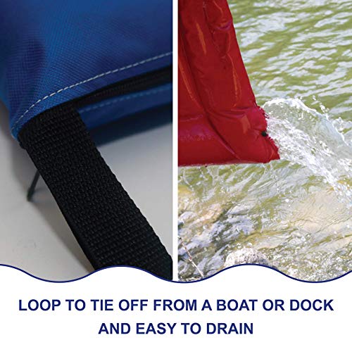 Lazy Dog Loungers Rafts for Dogs and Pets - Semi-Submersible to Keep Your Dog Cool - Lake, Pool, River and Boat (Lime - Small) - Thumbnail 4