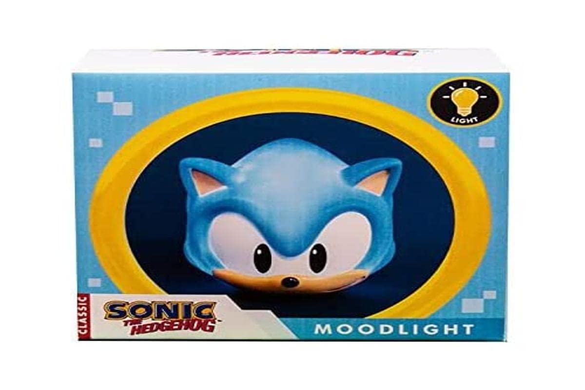Fizz Creations Official Licensed Sonic The Hedgehog Mood Light Bedroom Lamp