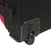 Olympia U.S.A. 30 Inch Drop Bottom Rolling Duffel, Red