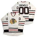 Clark Griswold #00 Hockey Jersey X-Mas Christmas Vacation The Movie Men