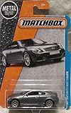 Matchbox, 2016 MBX Adventure City, Infiniti G37 Coupe [Silver] #32/125