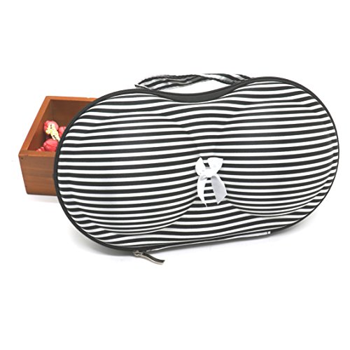 2Pcs Travel Home Organizer Zip Bag Case Bra Underwear Lingerie Case Storage Bag