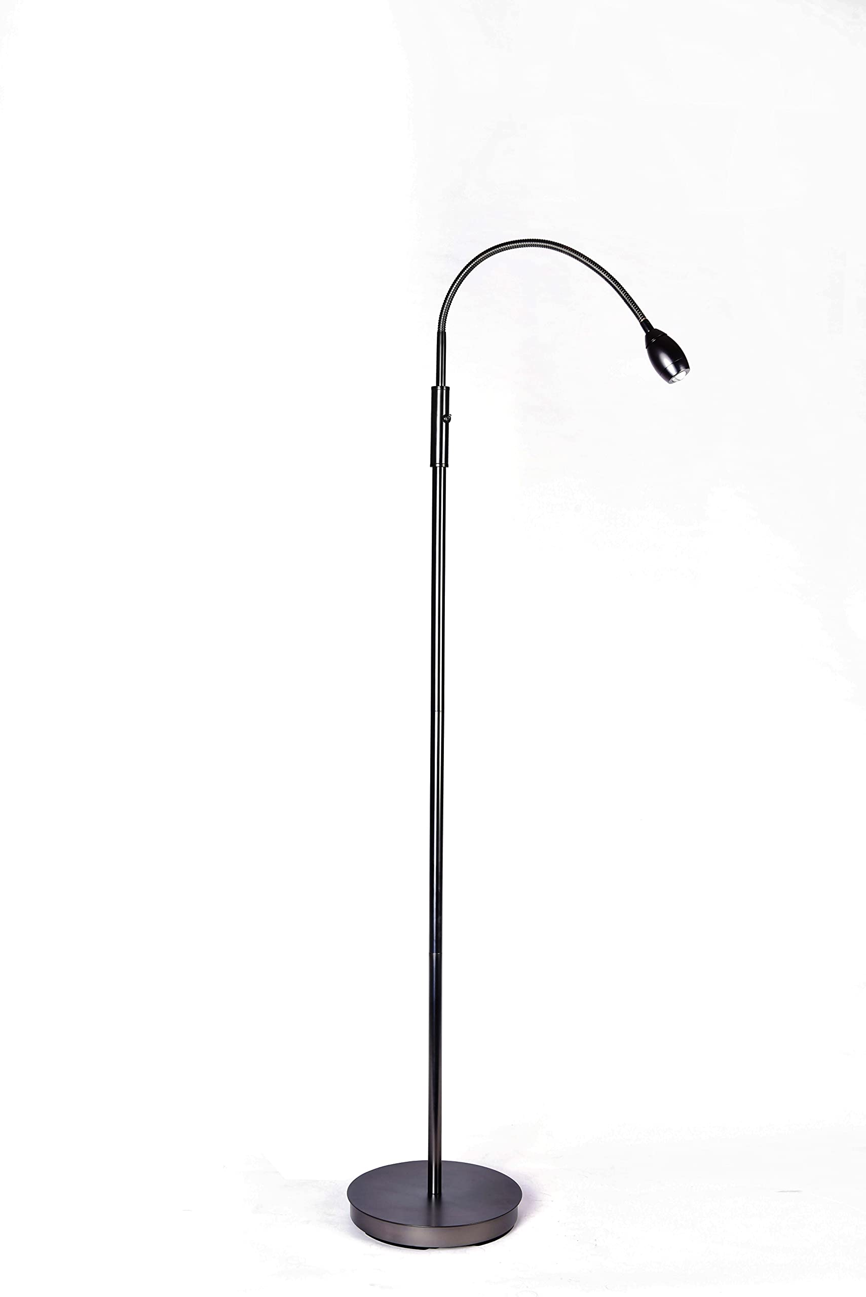 Photo 1 of daylight24 Patented Focus Adjustable LED Beam Floor Lamp with Gooseneck for Reading, Crafting or Hobby