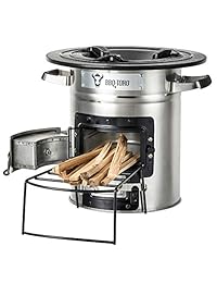 BBQ Toro Rocket Stove RAKETE #2   Biomasa portátil