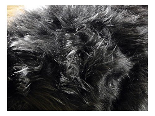 Fabrics-City % MAUSGRAU TEDDY LANGHAAR FELL STOFF FELLIMITAT STOFFE, 2709