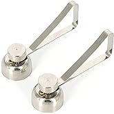Mayata 2PCS Metal Stainless Steel Egg Scissors Egg Topper Cutter Triangle Shape Shell Opener Boiled Raw Egg Open Creative Kitchen Accessories Tools