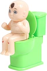 Fowybe Wee Pee Boy Water Squirting Toy Closestool Prank Novelty Gift for Kids view 8