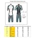 USApnea Men's 2mm Shorty Wetsuit, Black/White