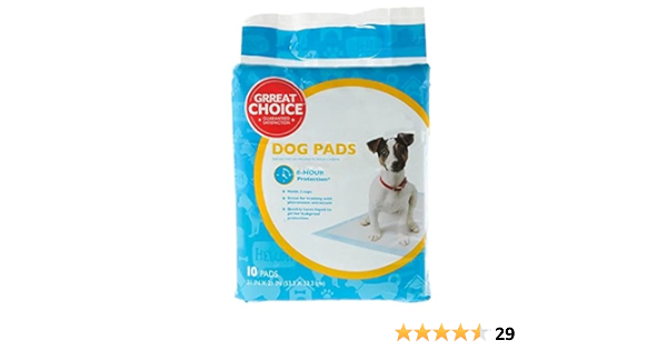 grreat choice dog pads