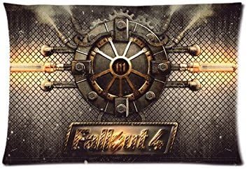 Fallout 4 Vault 111 Custom Zippered Pillow Cases 20"x 30" (Twin sides)