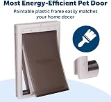 PetSafe Extreme Weather Pet Door Triple Flap Medium 18kg Customisable Frame view 3