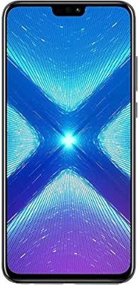 Huawei Honor 8X (64GB + 4GB RAM) 6.5" HD 4G LTE GSM Factory Unlocked Smartphone - International Version No Warranty JSN-L23 (Black)