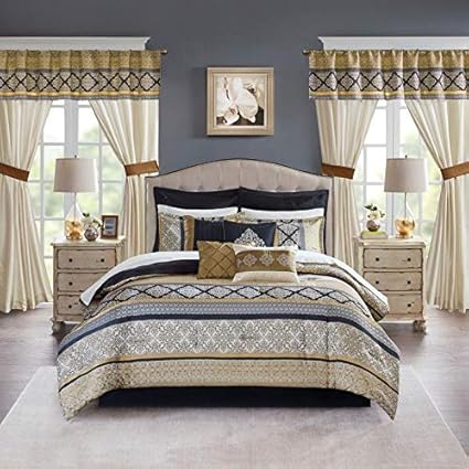 Amazon Com 24 Piece Traditional Room In A Bag Jacquard