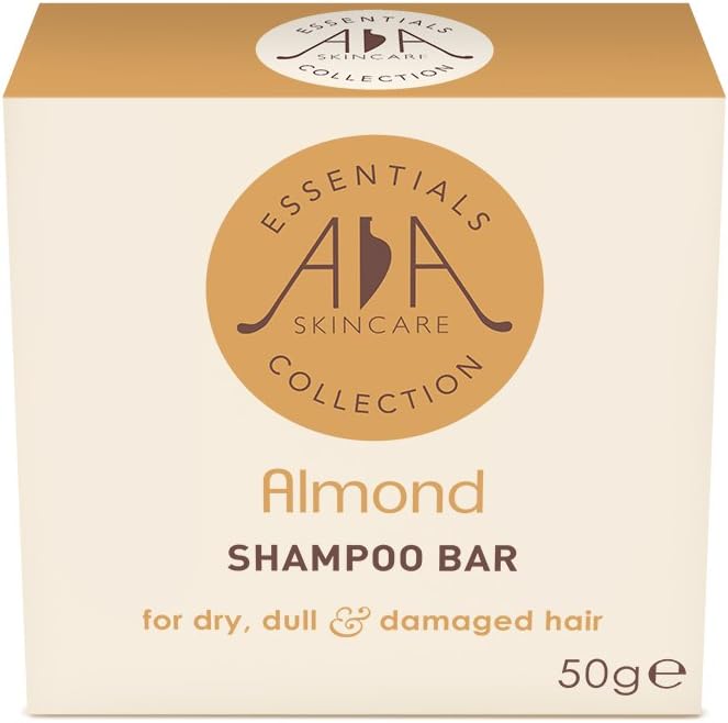 Amphora Aromatics AA Skincare - Almond Hair shampoo bar 50g ~ beneficial to dry dull hair No Parabens or SLS
