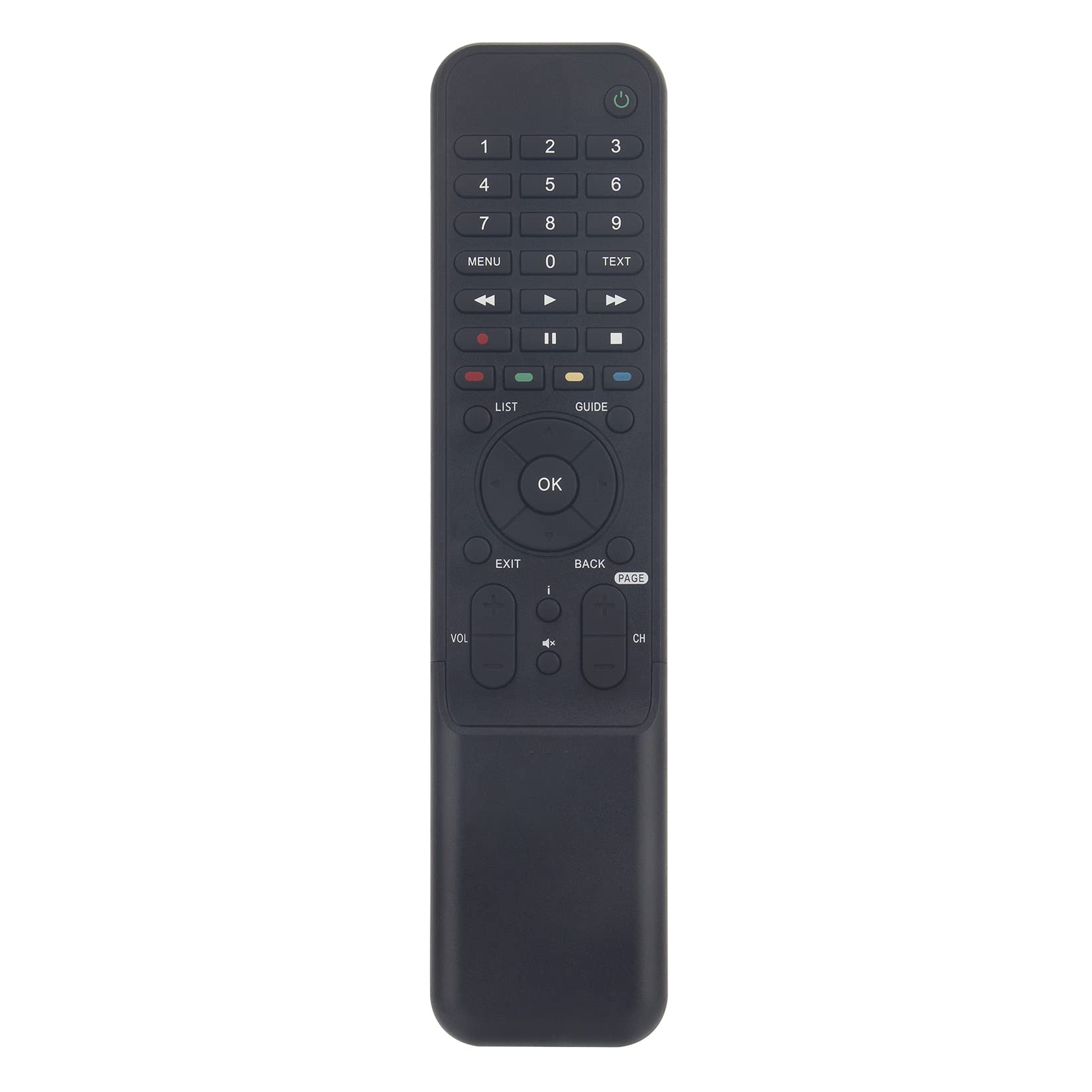 AULCMEET RT-531B Replacement Remote Control Compatible with Humax Freeview Box 320GB Hard-disk DVR PVR-9300T PVR9150T PVR9200T PVR9300T PVR-9150T PVR-9200T