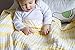 Muslin Cotton Baby Toddler Blanket | 6 Layer | Summer, Security, Stroller, Car, Receiving Blanket or Wrap|Unisex Baby Shower Gift for Boys or Girls | Neutral Crib Bedding for Babies by Three Bugs Baby