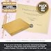 96-Pack Gold Cardstock, Metallic Shimmer Heavyweight Card Stock, Laser Printer Friendly, Perfect for Weddings, Invitations, Paper Flowers & Craft Use, 8.5 x 11