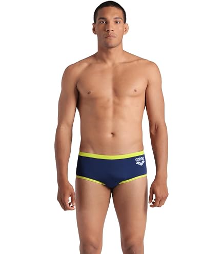 Amazon.com: ARENA One Men's Big Logo Low-Waist Athletic Swim