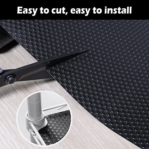 Pantry Shelf Liners for Wire Shelving Thick Shelf Liner Roll 14 INCH