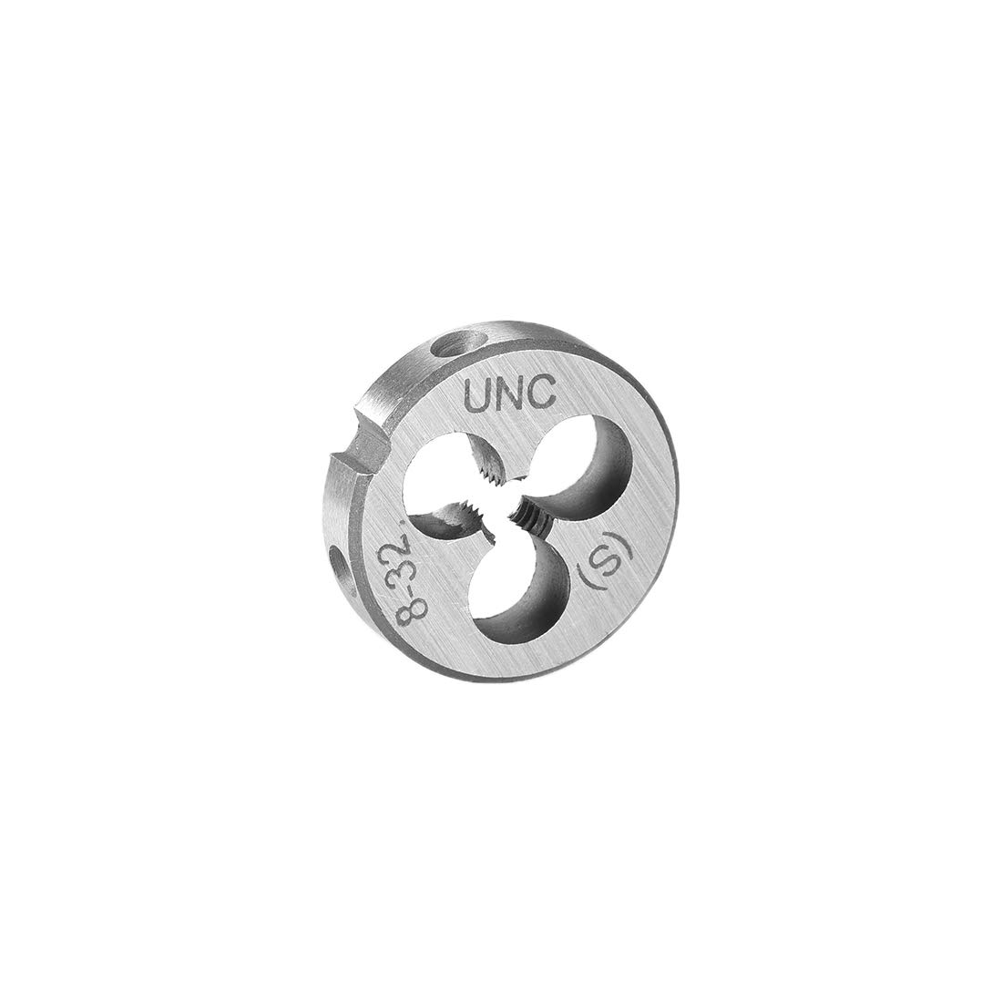 sourcing map 8-32 UNC Round Die, Machine Thread Right Hand Threading Die, Alloy Steel Screw Thread Cutting Die