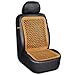 Zento Deals Natural-Wood Beaded Seat Cover with high Ventilation (Natural wood1)