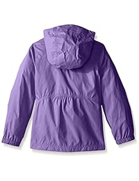 Columbia Chamarra para lluvia impermeable con curva en la espalda, para niñas