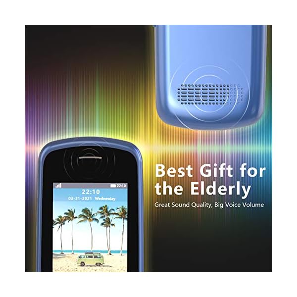 Uleway-Big-Button-Mobile-Phone-for-Elderly-Unlocked-Senior-Mobile-Phone-Easy-to-Use-Pay-as-You-Go-Flip-Phone-with-SOS-Emergency-Button-Loud-Speaker-24-177-Dual-Screen Uleway Unlocked Flip Phone Sim Free, Big Button Mobile Phone for Elderly Easy to Use Pay as You Go Basic Mobile Phone…