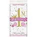 Unique Tutu 1st Birthday Rectangular Plastic Table Cover, 54