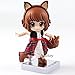 Little Red Riding Hood Real Clothes Ver. PVC Action Figure Cu-poche friends Collectible Model Toy Model Figures Pvc Toys