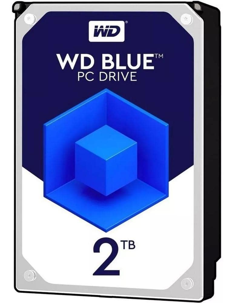 WD Blue 2TB PC Hard Drive - 5400 RPM Class, SATA 6 Gb/s, 256 MB Cache, 3.5 Inch - WD20EZAZ