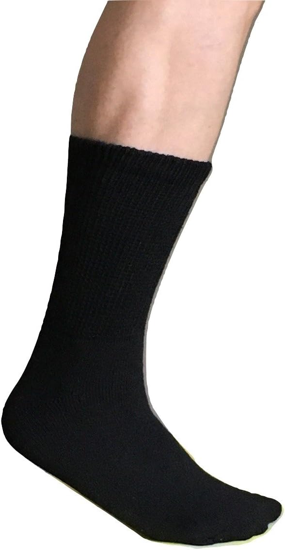Diabetic Socks 6 PRS Non Binding Won't Limit Circulation Neurological discomfort: Health & Personal Care