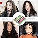 30 Pcs Spiral Hair Perm Rods for Natural Hair Plastic Hair Rod Rollers Long Hair Rods Curlers Hairdressing Styling Salon Tool