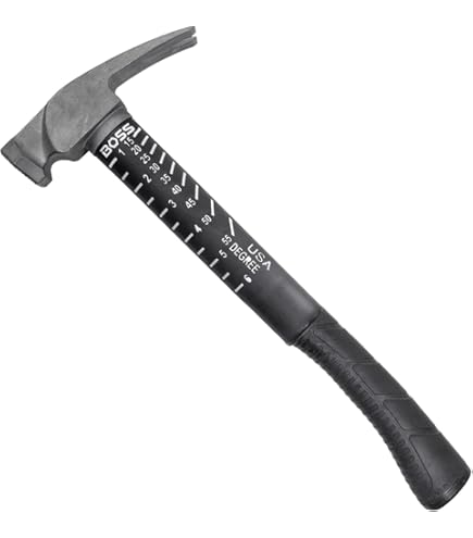 Boss Hammer 16 oz. Premium 4340 Steel Rip Claw Hammer - Tennessee