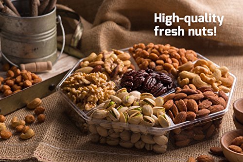 4 Extra+Large+7+Sectional+Thanksgiving+Nut+Cravings