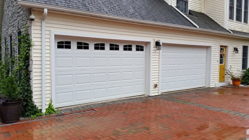 Carriage House Garage Door Faux Window Vinyl Decals 14.75″ x 7.75″ ( Gloss Black )