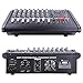 AW 8 Channel Professional Powered Mixer with USB Slot Power Mixing