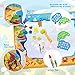Doodle Mat Drawing Toy for Kids, Magic Water Doodle Mat 40X28 inch with 23 Accessories, Aqua Coloring Mat Cognitive Toys for Toddlers Boys Girls Age of 2 3 4 5 6 7 8 Year Old