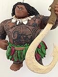 Disney Moana Maui Demigod Holiday Christmas Tree Ornament PVC Figure 4.5