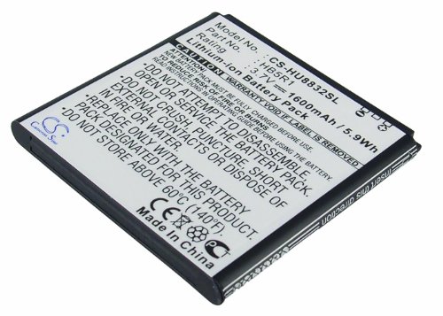 Battery2go Li-ion BATTERY Pack Fits Huawei HB5R1H, Ascend G500D, HB5R1, Ascend P1 LTE 201HW, U8832, Panama, U8950