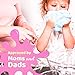 Unicorn Slime Kit for Girls, Ultimate Slime Making Kit w/ Storage Box, Complete All-in-One Box DIY Slime Supplies & Unicorn Stuff, Rainbow Slime & Glitter Slime Accessories, Non Toxic Kids Slime Set
