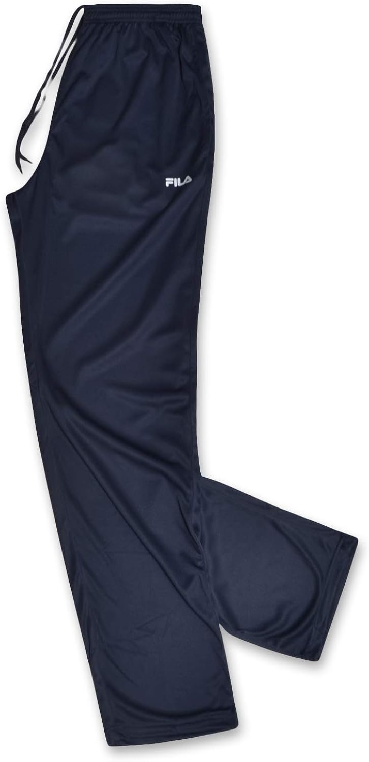 Fila Men Lightweight Active Big and Tall Sweatpants Dri Power Lounge Sweatpants Navy at  Men’s Clothing store