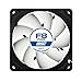 ARCTIC F8 PWM PST (5 Pack) - 80 mm PWM PST Case Fan with PWM Sharing Technology (PST), Very Quiet Motor, Computer, Fan Speed: 300-2000 RPM - Black/White