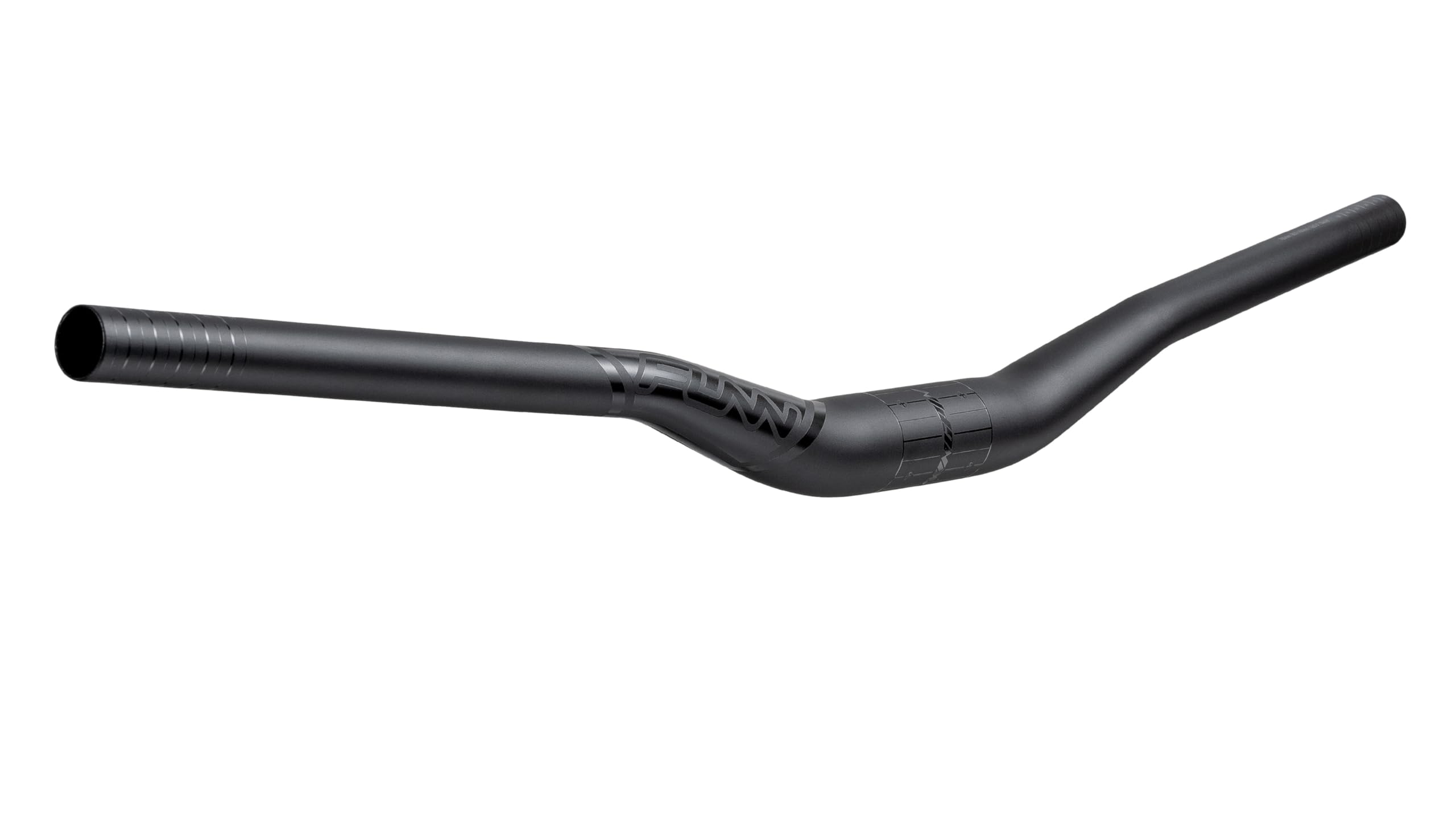 Funn Kingpin Mountain Bike Handlebar with Bar Clamp 35mm and Width 785mm, Tough and Lightweight Alloy Riser Handlebar for MTB, BMX and Road Bike, Rise 30mm MTB Handlebar (Black) โ image 1