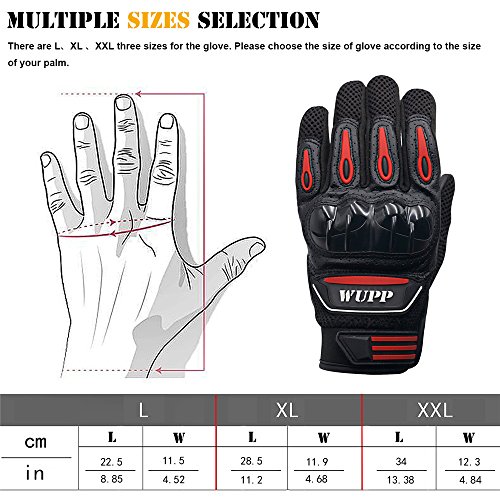image for MIYA LTD Tactical Gloves Hard Knuckle, Ventilate Wear-Resistant Full F