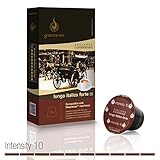 10 Nespresso ® compatible coffee capsules $0.55/pod - Lungo Italico Forte (Int. 10)