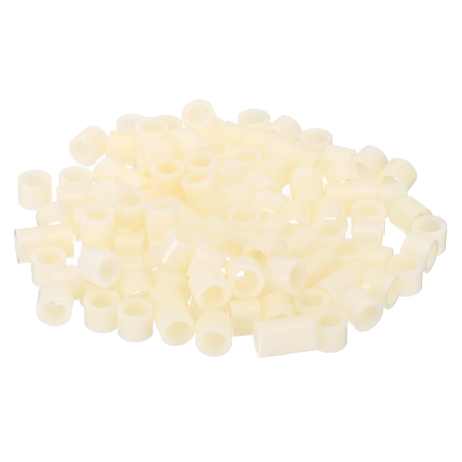 PATIKIL M6 Round Spacer Washer Set, 240 Pcs ABS Plastic Spacer Washer 6.2mm ID, 9mm OD, 7mm Length for M6 Screws — image 1