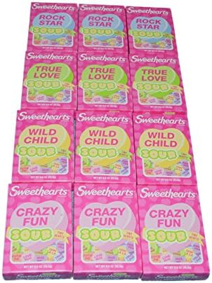 Valentines Day Sweethearts Candy Bundle - 12 Packs