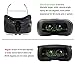 Tepoinn 3D VR Glasses Headset with Adjustable Lens and Strap for 3.5-5.5-Inch Smartphones (Upgraded Version)